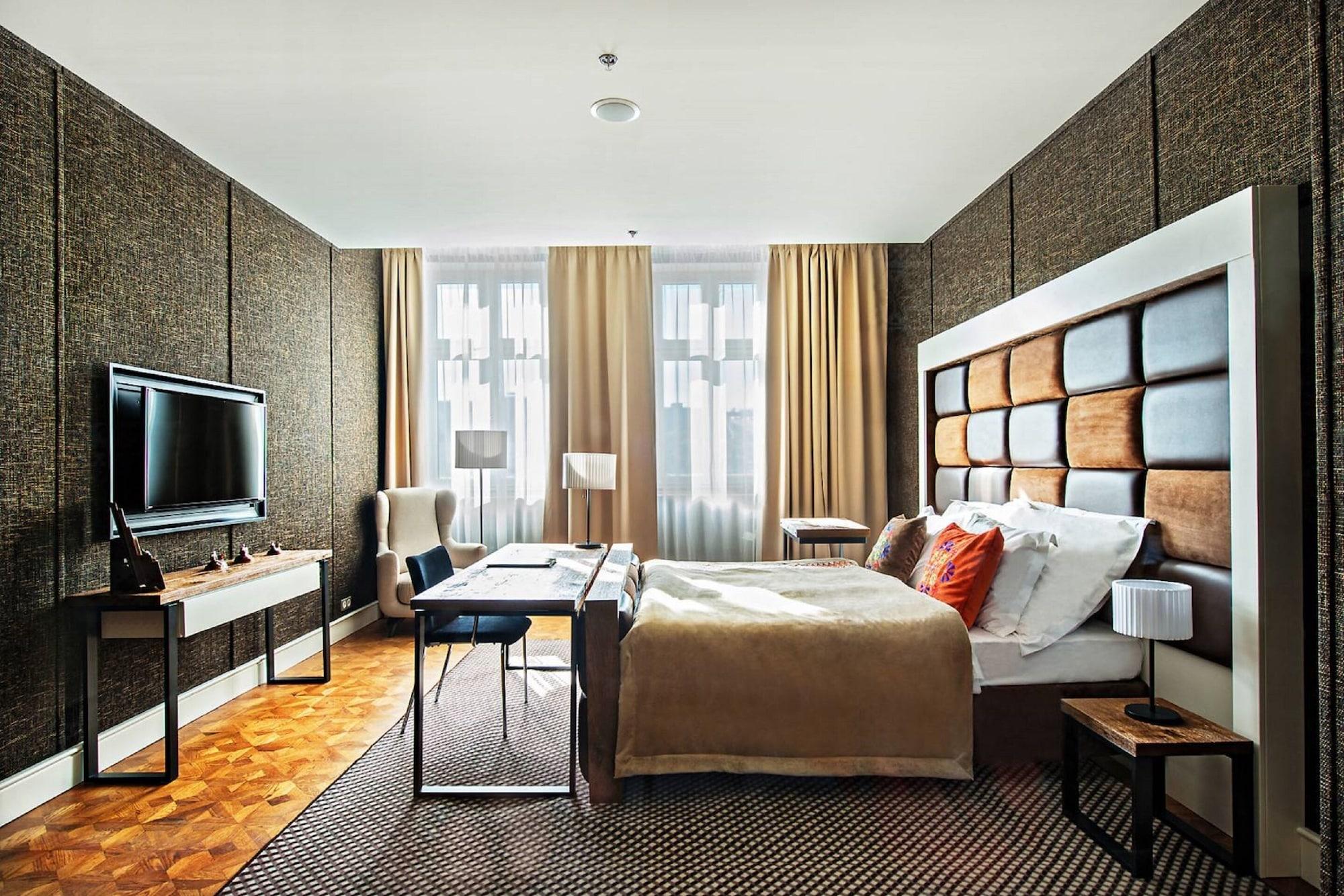 布里斯托尔传统奢华酒店 热舒夫 外观 照片 A room at the hotel