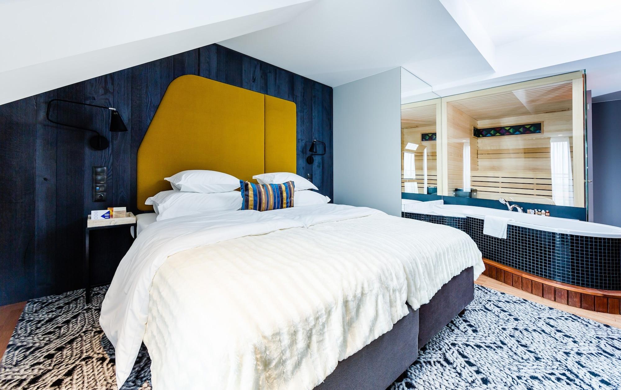 布里斯托尔传统奢华酒店 热舒夫 外观 照片 A bedroom at the hotel