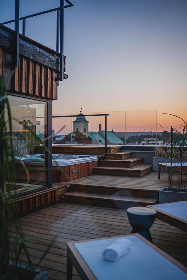 布里斯托尔传统奢华酒店 热舒夫 外观 照片 Rooftop spa