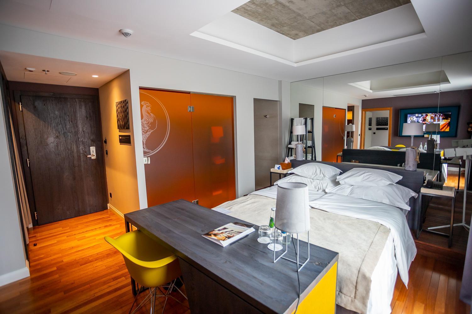 布里斯托尔传统奢华酒店 热舒夫 外观 照片 A room at the hotel